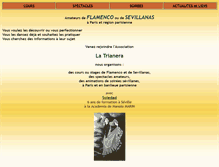 Tablet Screenshot of latrianera.com